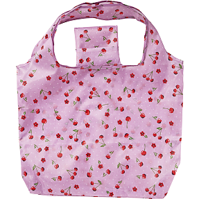 VRS foldbart indkøbsnet - pink