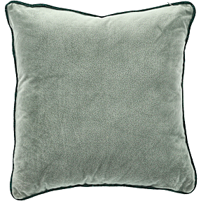 Salling Trend pyntepude i velour - grøn