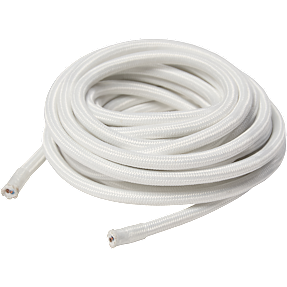 Elworks stofledning uden jord - hvid