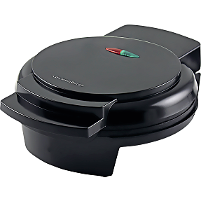 Køkkenchef single vaffeljern - sort