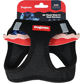 Dogman air mesh hundevest - str. XXS