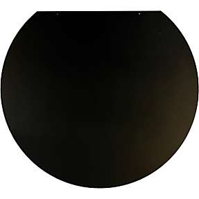 Morsø Cirkel stålgulvplade m. lige bagkant