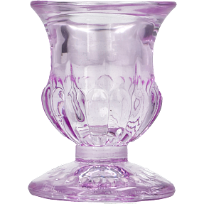 Lysestage 6 cm - lilla