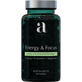 Ginseng, B-vitamin og magnesium