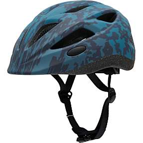 SCO cykelhjelm til børn - blå camouflage
