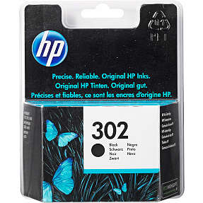 HP blæk nr. 302 sort