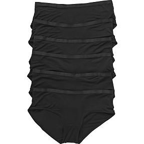 VRS dame 6-pak hipster str. M - sort