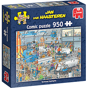 Teknologisk pulsespil - 950 brikker