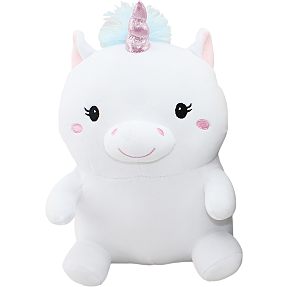 Enhjørning bamse 23 cm