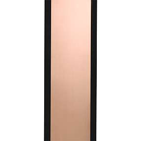 Allux universalstander til postkasser - Sort / Kobber front