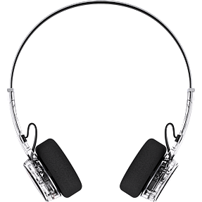 Defunc Mondo Freestyle headset - transparent