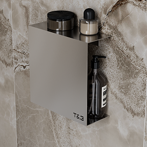 T&B hylde - støvet aluminium