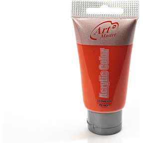 Artmaster acrylic 75ml vermilion
