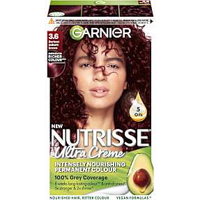 Permanent hårfarve 3.6 Mørk Rødbrun m. olier