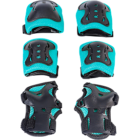 Skeight beskyttelsessæt str. M - sort/blå