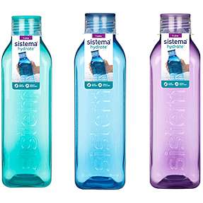 Sistema Square flaske (1L) – flere varianter - assorteret