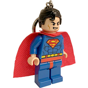LEGO DC LED Nøglering Superman