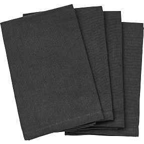 Stofservietter 4 stk. - grå