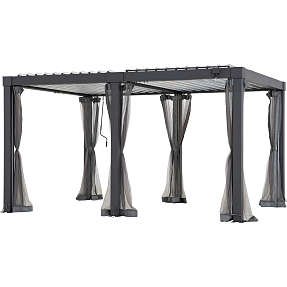 Sunjoy net til pergola 406 x 306 cm