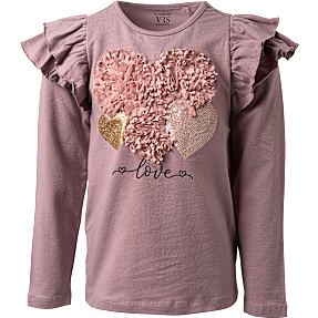 VRS børne bluse str. 134/140 - lilla