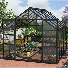 Mars 8300 drivhus - sort