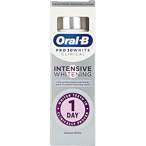 Tandpasta m. whitening effekt