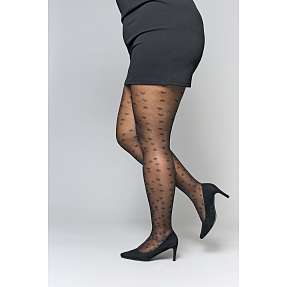 VRS dame strømpebukser str. 42-46 - sort