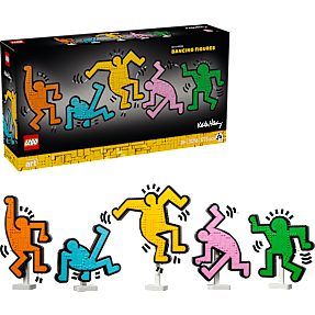 LEGO Art Keith Haring dansende figurer 31216