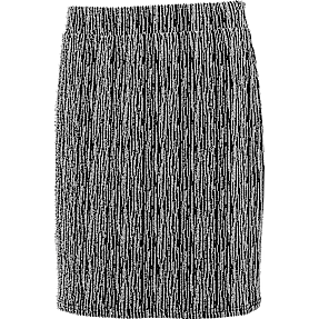 VRS dame nederdel str. L - sølvfarvet