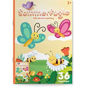 Min første malerbog - sommerfugle
