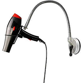 Actiumplus hårtørrer holder med sugekop