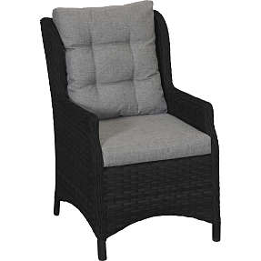 VILA Tjørn havestol med høj ryg - sort