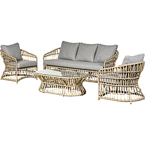 Strandholt loungesæt