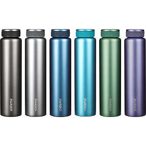 Sistema rustfri stålflaske (280ml) - flere varianter - assorteret