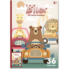 Min første malebog - biler