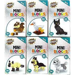 Scoop Mini Blocks samlesæt - flere varianter - assorteret
