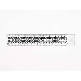 Danpen geometric lineal antislide - 20 cm