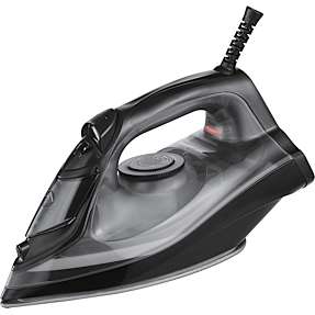 Salling dampstrygejern - sort