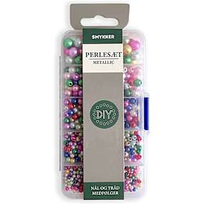 Perlesæt - metallic