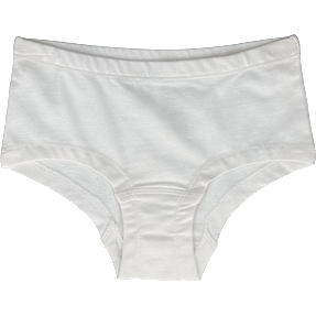 VRS børne hipster str. 134/140 - hvid