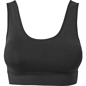 VRS dame BH sømløs str. XS/S - sort