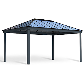 Havepavillon Dallas 4,2x6 meter - antracitgrå