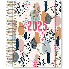 Spiralkalender 2025 - bladgrene