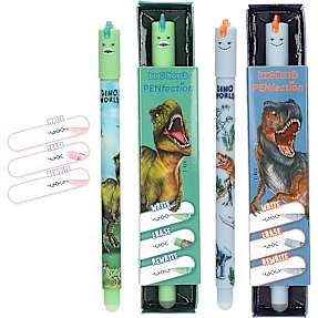 Dino World viskbar gelpen - flere varianter - assorteret