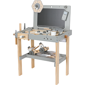 Værktøjsbænk i træ