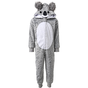 VRS børne heldragt str. 110/116 - grå