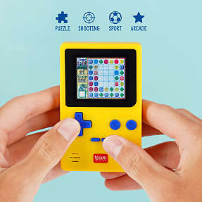 Mini console med 8-bit-spil