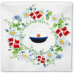 Windsor mønstrede servietter 33x33 cm 20-pak