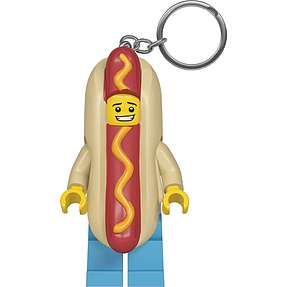 LEGO ICONIC, HOT DOG MAN KEY CHAIN