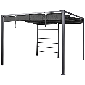 Bali cover pergola -black